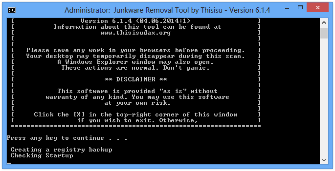 How to remove Powered by Information