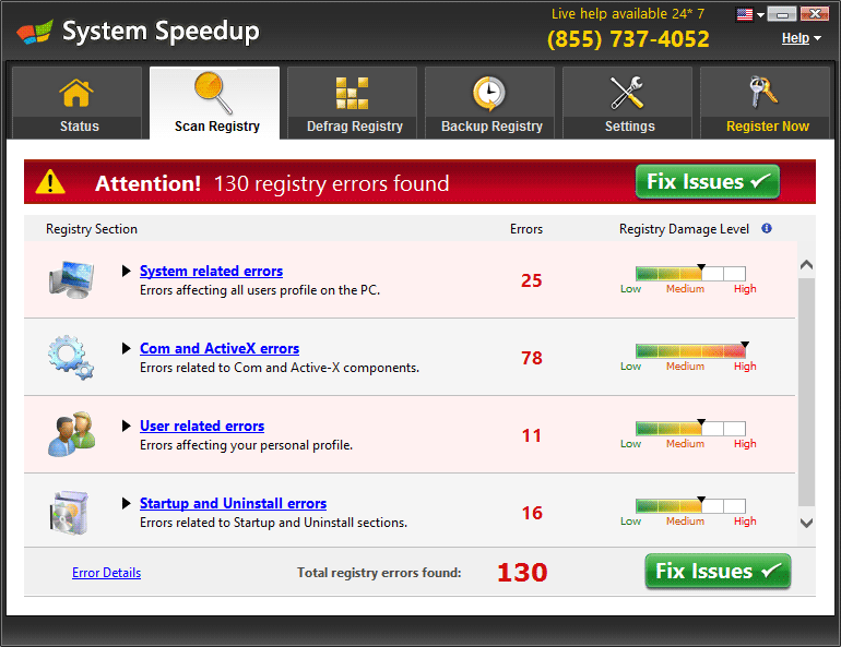 system speedup