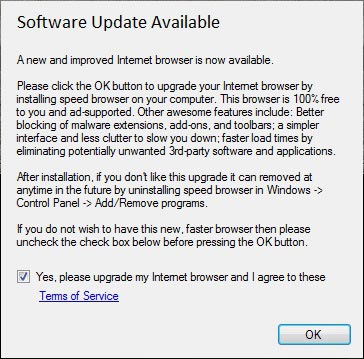 software update available