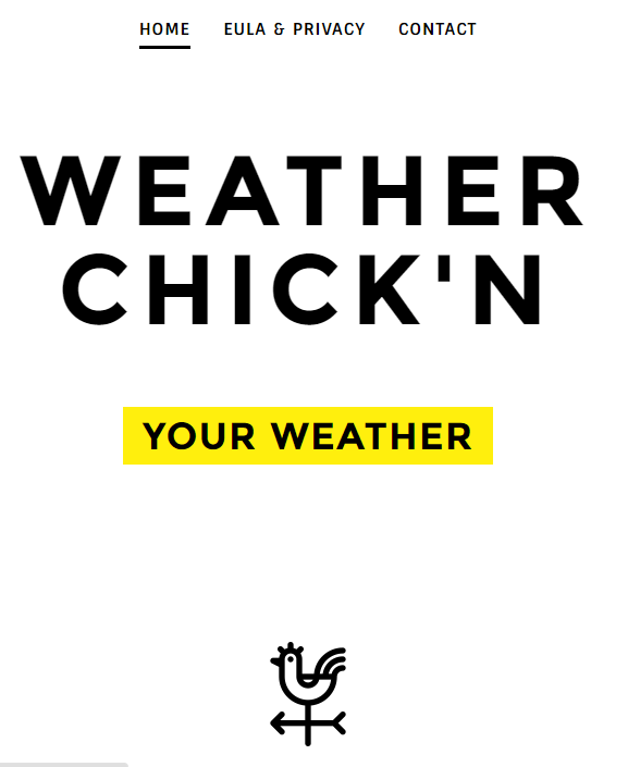 weather chickn